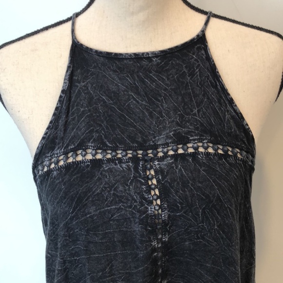 Altar'd State Charcoal Sleeveless Tank Top - Picture 2 of 9